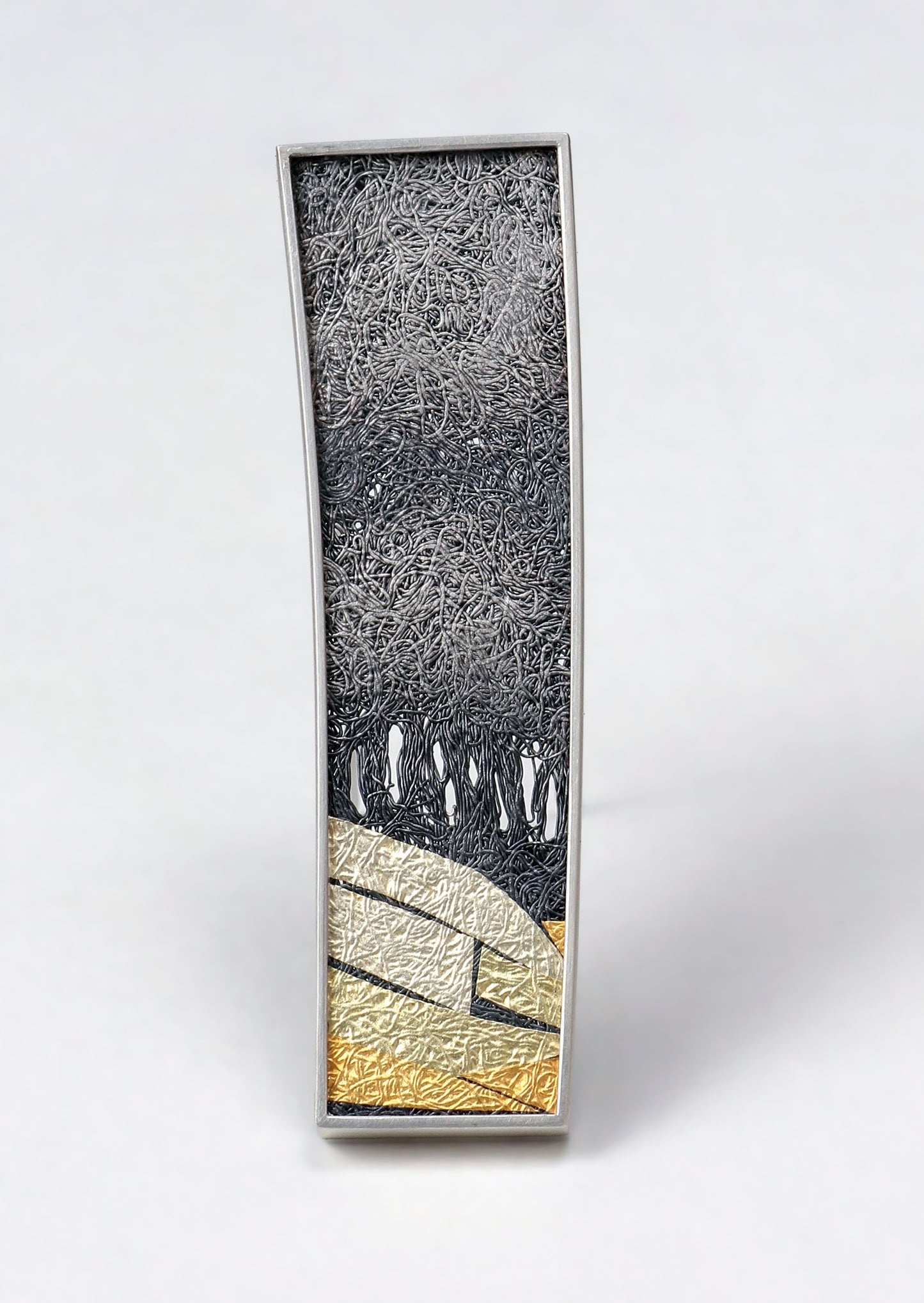 Brooch. Landscape - No.10