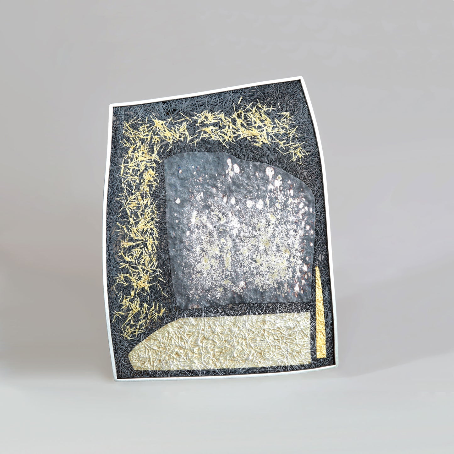 Abstract brooch -No.2