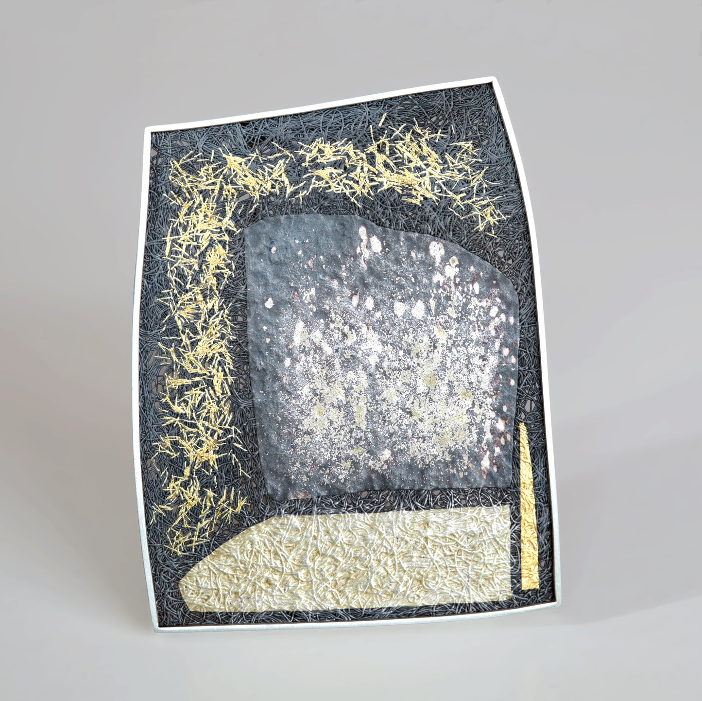 Abstract brooch -No.2