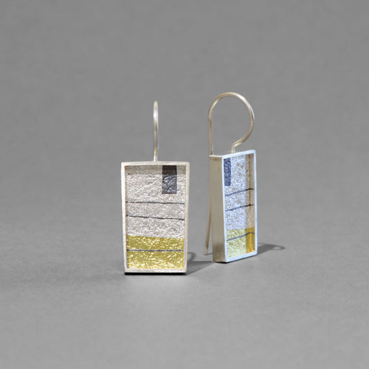 Gold Block Abstract No.2